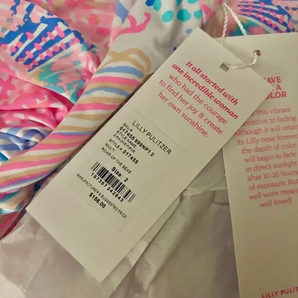 Lilly Pulitzer Zira One-Piece Swimsuit NWT - Picture 4 of 5